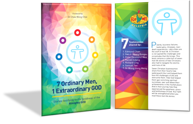 Book launch for “7 Ordinary Men, 1 Extraordinary God”